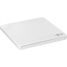 H.L Data Storage , Ultra Slim Portable DVD-Writer , GP60NW60 , Interface USB 2.0 , DVD±R/RW , CD read speed 24 x , CD write speed 24 x , White , Desktop/Notebook