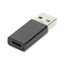 Digitus Adapter , AK-300524-000-S , USB-A to USB-C