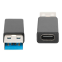 Digitus Adapter , AK-300524-000-S , USB-A to USB-C