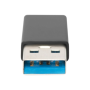 Digitus Adapter , AK-300524-000-S , USB-A to USB-C
