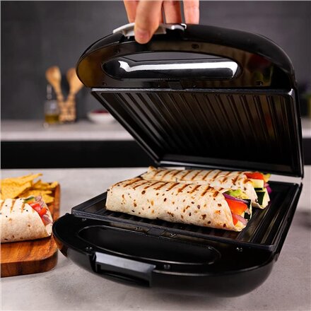 Cecotec Sandwich Maker , RocknToast Family 3in1 , 1500 W , Number of plates 3 , Black