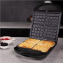 Cecotec Sandwich Maker , RocknToast Family 3in1 , 1500 W , Number of plates 3 , Black