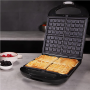 Cecotec Sandwich Maker , RocknToast Family 3in1 , 1500 W , Number of plates 3 , Black