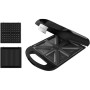 Cecotec Sandwich Maker , RocknToast Family 3in1 , 1500 W , Number of plates 3 , Black