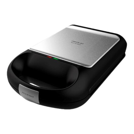 Cecotec Sandwich Maker , RocknToast Family 3in1 , 1500 W , Number of plates 3 , Black
