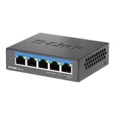 D-Link , DMS-105/E , 5-Port 2.5G Multi-Gigabit Desktop Switch , Desktop , Unmanaged