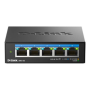D-Link DMS-105/E , 5-Port 2.5G Multi-Gigabit Desktop Switch , Desktop , Unmanaged