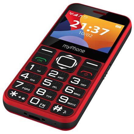 myPhone , Halo 3 , Red , 2.31 , IPS , 32 MB , 32 MB , Single SIM , Main camera resolution 0.3 MP , 1000 mAh