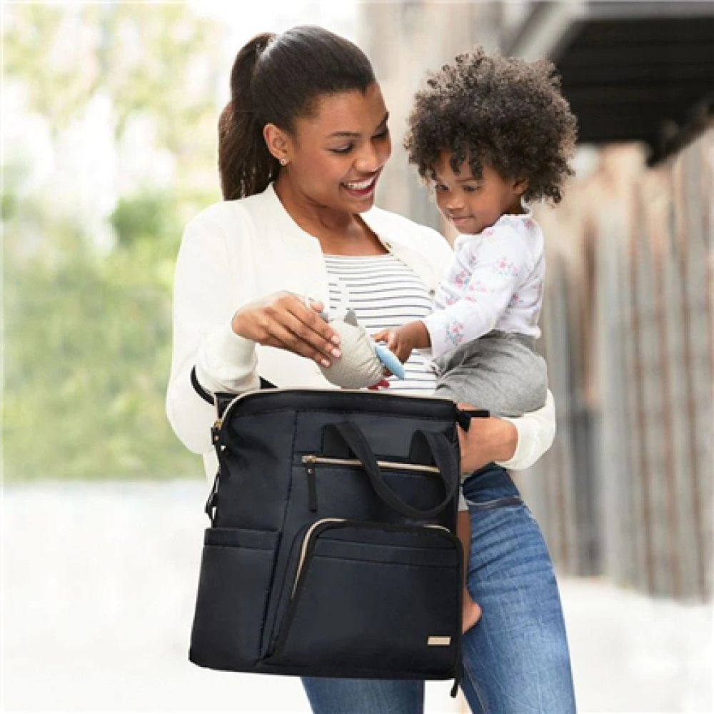 SKIP HOP , Main Frame Backpack, Black