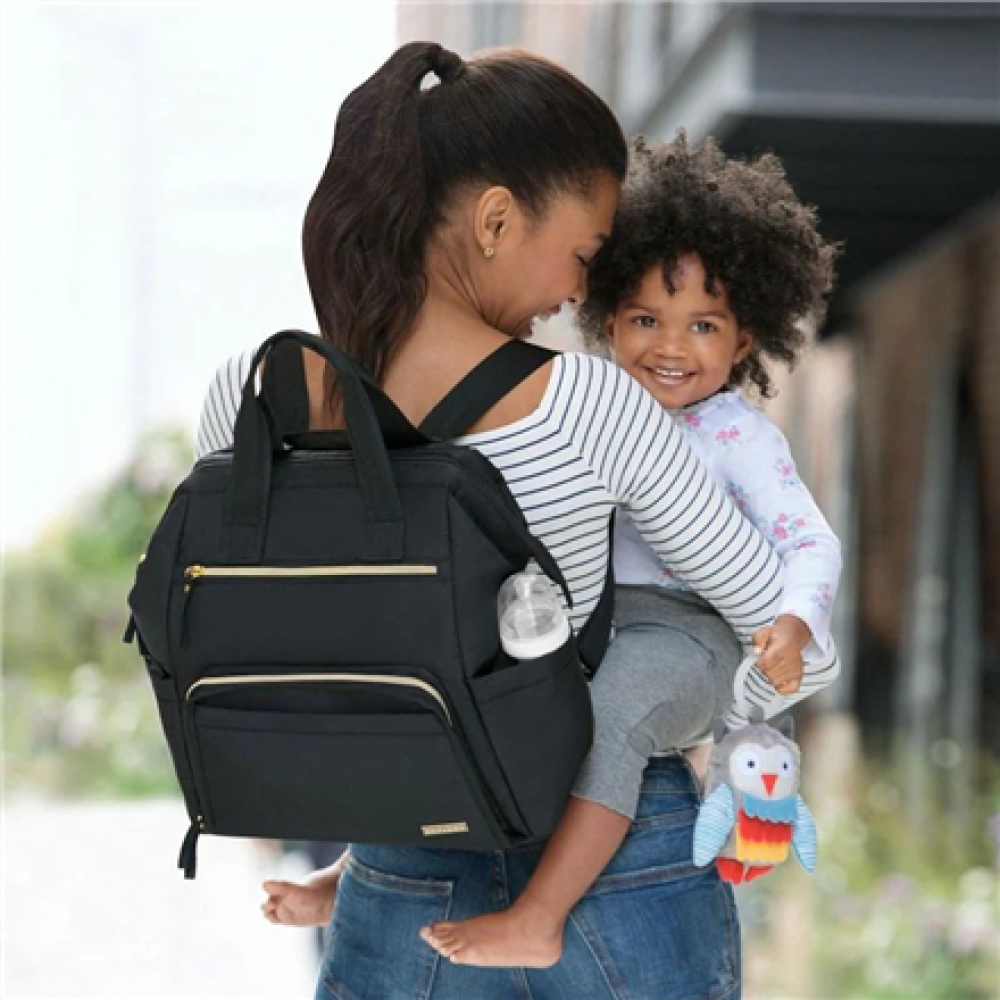 SKIP HOP , Main Frame Backpack, Black