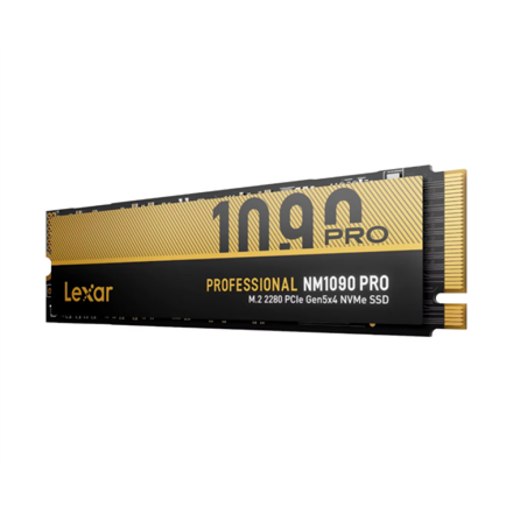 Lexar SSD , NM1090 Pro , 4000 GB , SSD form factor M.2 2280 , Solid-state drive interface PCIe Gen 5x4 , Read speed 14000 MB/s , Write speed 13000 MB/s