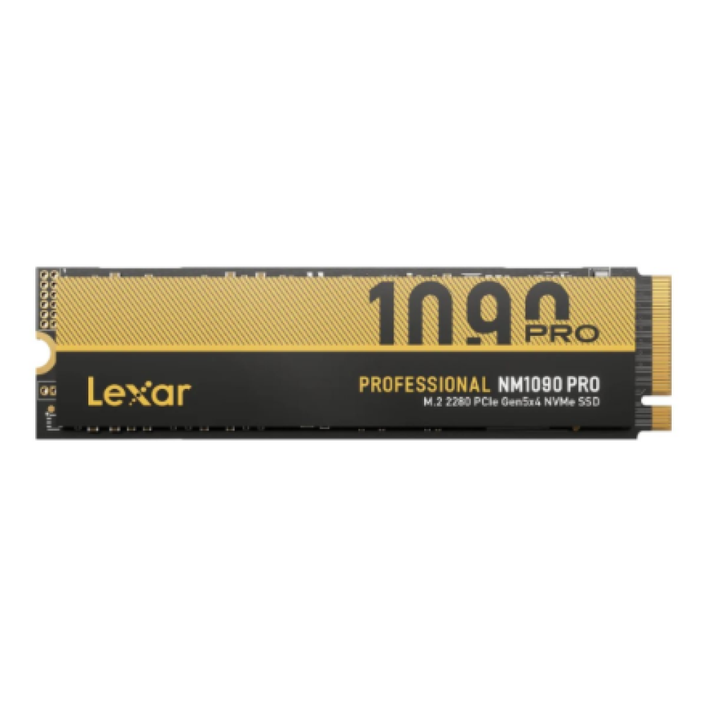 Lexar SSD , NM1090 Pro , 4000 GB , SSD form factor M.2 2280 , Solid-state drive interface PCIe Gen 5x4 , Read speed 14000 MB/s , Write speed 13000 MB/s