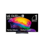 LG OLED 4K evo AI C6 TV , OLED55C61LA , 55 , Smart TV , webOS , UHD , Black