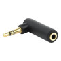 Cablexpert , 3.5 mm Stereo Audio Right Angle Adapter , A-3.5M-3.5FL