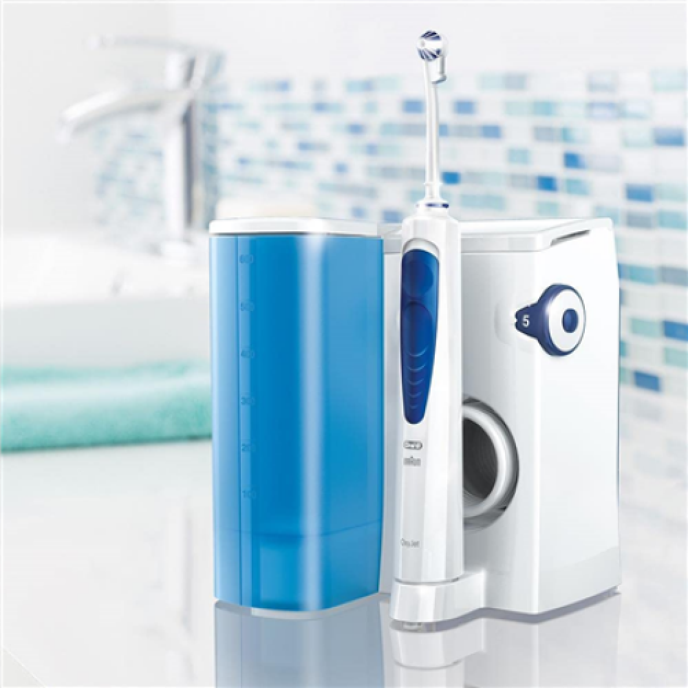 Oral-B , MD 20 OxyJet , Oral Irrigator , 600 ml , Number of heads 4 , White/Blue