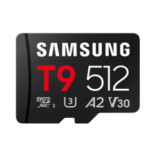 Samsung microSDXC UHS-I Card , T9 , 512 GB , microSD , Flash memory class U3, V30, A2