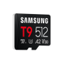 Samsung microSDXC UHS-I Card , T9 , 512 GB , microSD , Flash memory class U3, V30, A2