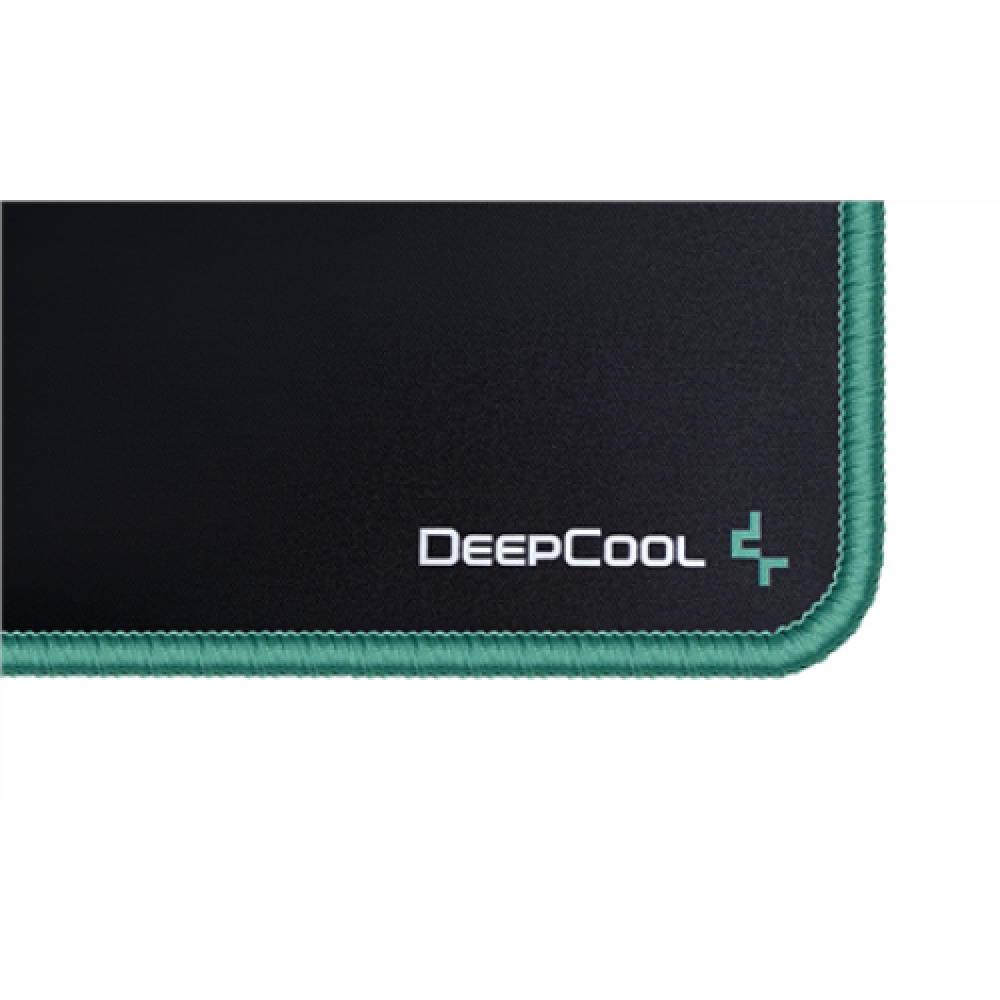 Deepcool PREMIUM CLOTH GAMING MOUSE PAD GM800 Black surface, DeepCool green edge