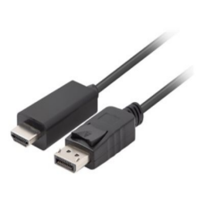 Lanberg , DisplayPort to HDMI Cable , DisplayPort Male , HDMI Male , DP to HDMI , 1.8 m
