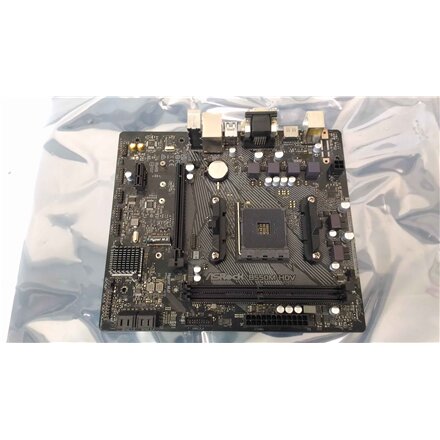 SALE OUT. ASRock AMD AM4 A520/2DDR4/4SATA3 , ASRock A520M-HVS , Processor family AMD , Processor socket AM4 , DDR4 DIMM , Memory slots 2 , Supported hard disk drive interfaces SATA3, M.2 , Number of SATA connectors 4 , Chipset AMD A520 , Micro ATX , USED,