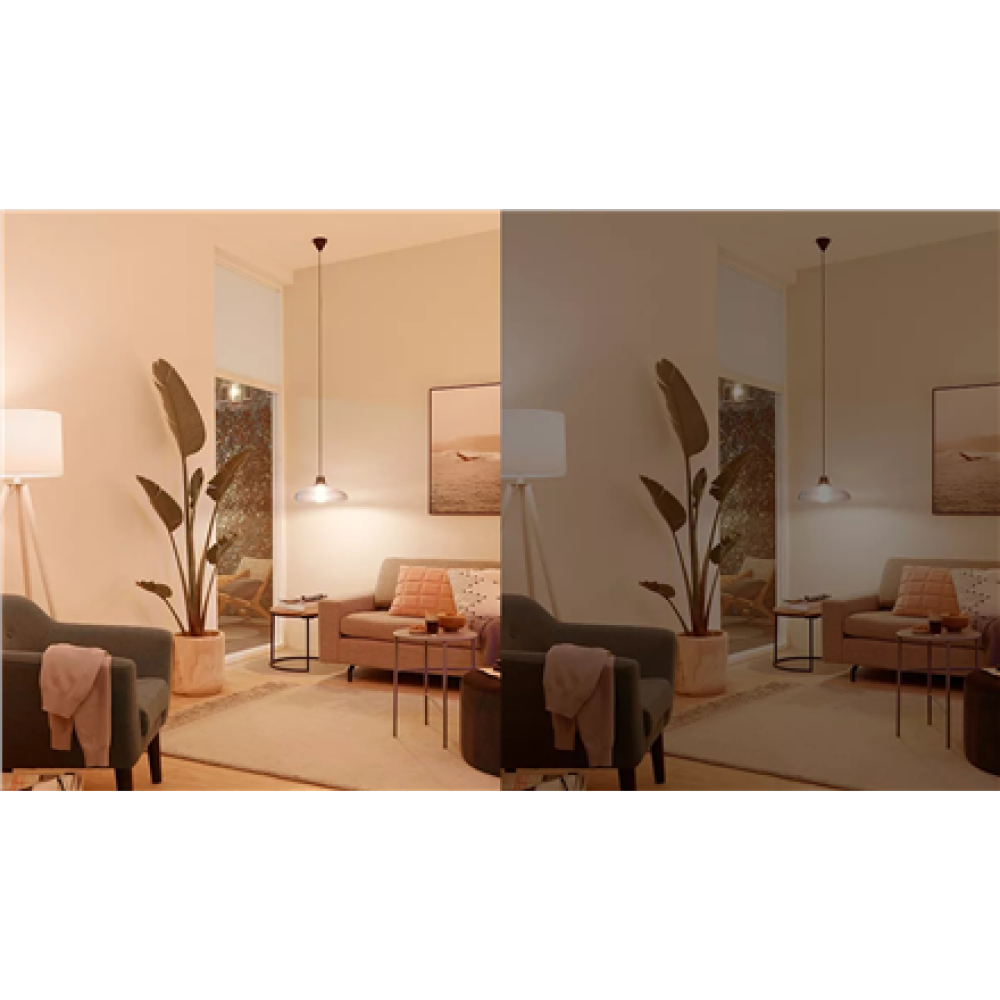 Philips Smart WFB 100W A60 822-65 RGB 1PF/6 , E27 , 12.5 W , Multicolour light , Bluetooth, Wi-Fi