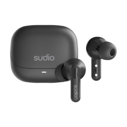 Sudio Earbuds , C8 , Bluetooth , Microphone , Black , Noise canceling , Noise reduction