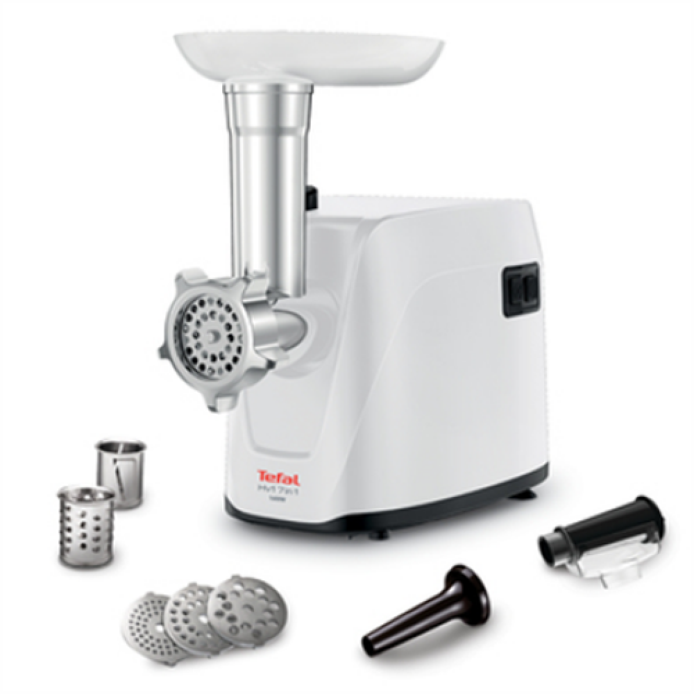 TEFAL , Meat Mincer , NE114130 , White , Number of speeds 1 , Throughput (kg/min) 1.9