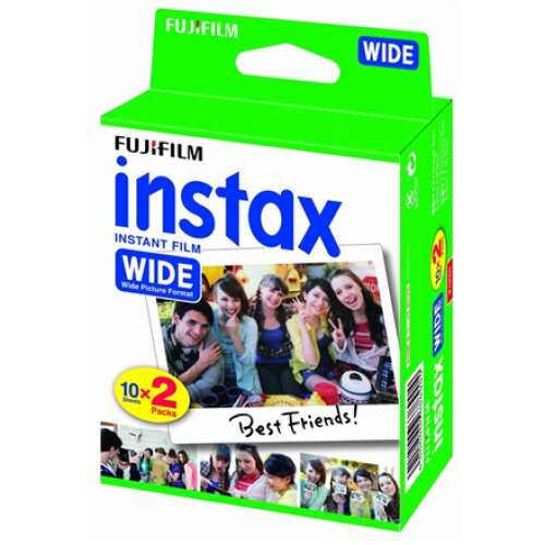 Fujifilm , Instax Wide Glossy (10plx2) Film , 108 x 86 mm , Quantity 20