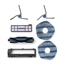 Anker Eufy , Replacement Parts Kit for eufy X10 Pro Omni Robot Vacuum, Roller Brush with Bristles and Rubber, Brush Guard, 2 Side Brushes, Washable Filter, and 2 Mop Cloths