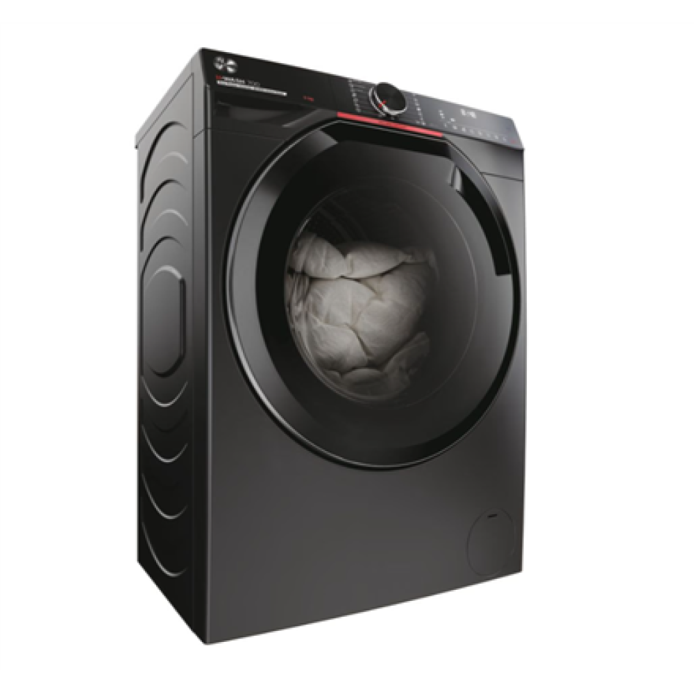 Hoover Washing Machine , H7W4 49MBCR-S , Energy efficiency class A , Front loading , Washing capacity 9 kg , 1400 RPM , Depth 51 cm , Width 60 cm , Digit , Steam function , Wi-Fi , Black