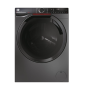Hoover Washing Machine , H7W4 49MBCR-S , Energy efficiency class A , Front loading , Washing capacity 9 kg , 1400 RPM , Depth 51 cm , Width 60 cm , Digit , Steam function , Wi-Fi , Black