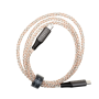 Fixed , Glowing Charging Cable USB-C/USB-C, PD support, Rainbow , FIXDLED-CC-RA