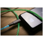 Fixed , Glowing Charging Cable USB-C/USB-C, PD support, Rainbow , FIXDLED-CC-RA