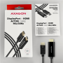 AXAGON , Active cable , DisplayPort to HDMI , 1.8 m