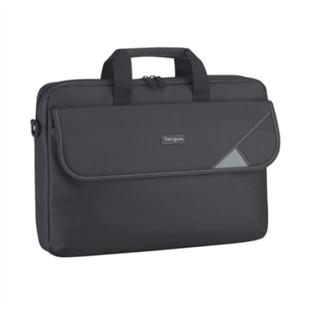 Targus Intellect Fits up to size 15.6 Messenger - Briefcase Black/Grey Shoulder strap