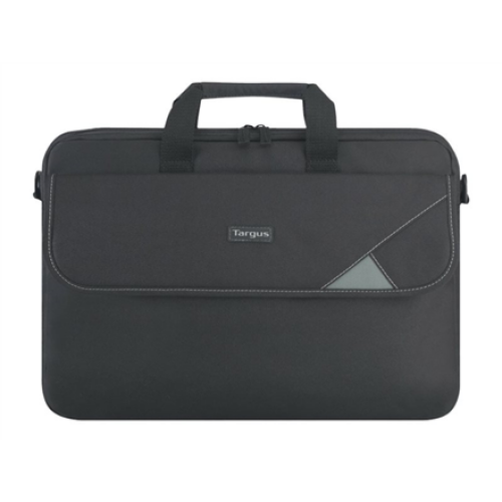 Targus Intellect Fits up to size 15.6 Messenger - Briefcase Black/Grey Shoulder strap