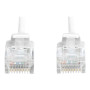 CAT 6 U-UTP Slim patch cord , Patch cord , Transparent red coloured connector for easy identification of Category 6 (250 MHz). Inner conductors: Copper (Cu) , Grey , 2 m , Modular RJ45 (8/8) plug