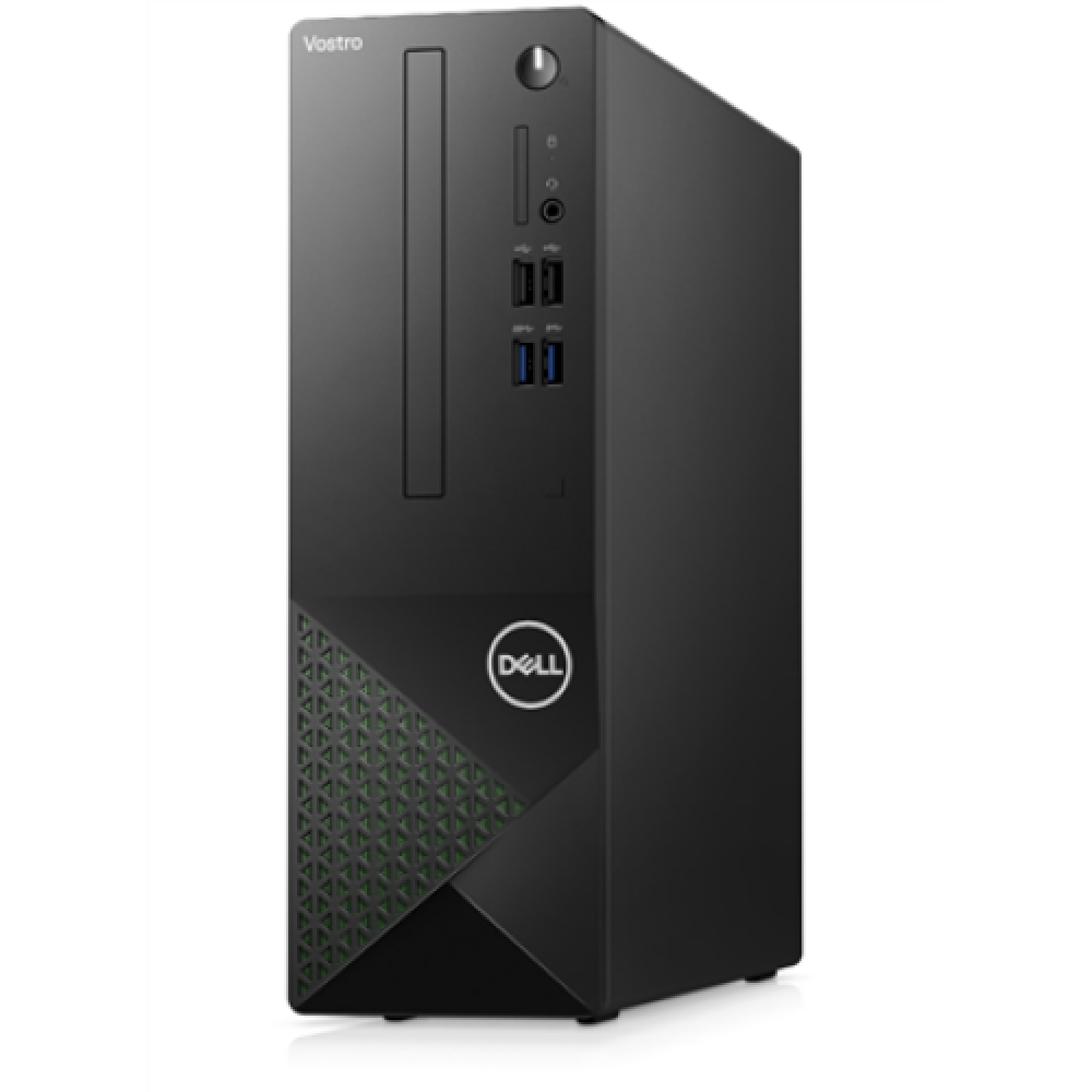 Dell , Vostro SFF , 3710 , Desktop , Tower , Intel Core i3 , i3-12100 , Internal memory 8 GB , DDR4 , Solid-state drive capacity 256 GB , Intel UHD Graphics 730 , Tray load DVD Drive , Keyboard language English , Windows 11 Pro , Warranty ProSupport, NBD 