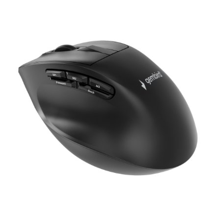 Gembird Triple-mode mouse , MUSW3-9B-01 , Wireless , 2.4G, Bluetooth , Black