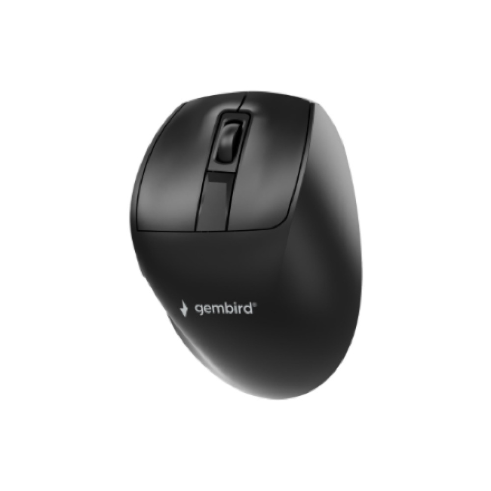 Gembird Triple-mode mouse , MUSW3-9B-01 , Wireless , 2.4G, Bluetooth , Black