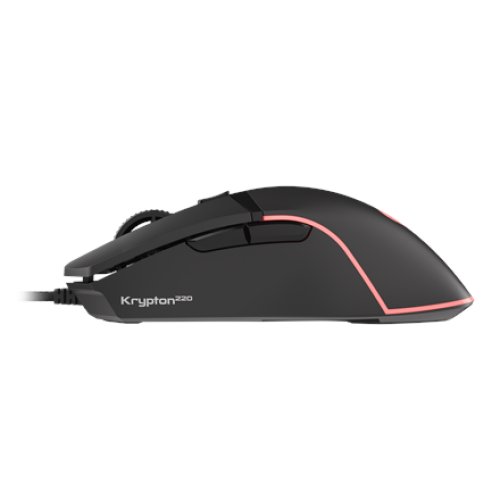 Genesis , Gaming Mouse , Krypton 220 , Wired , Black