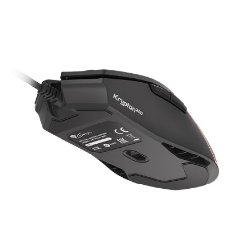 Genesis , Gaming Mouse , Krypton 220 , Wired , Black