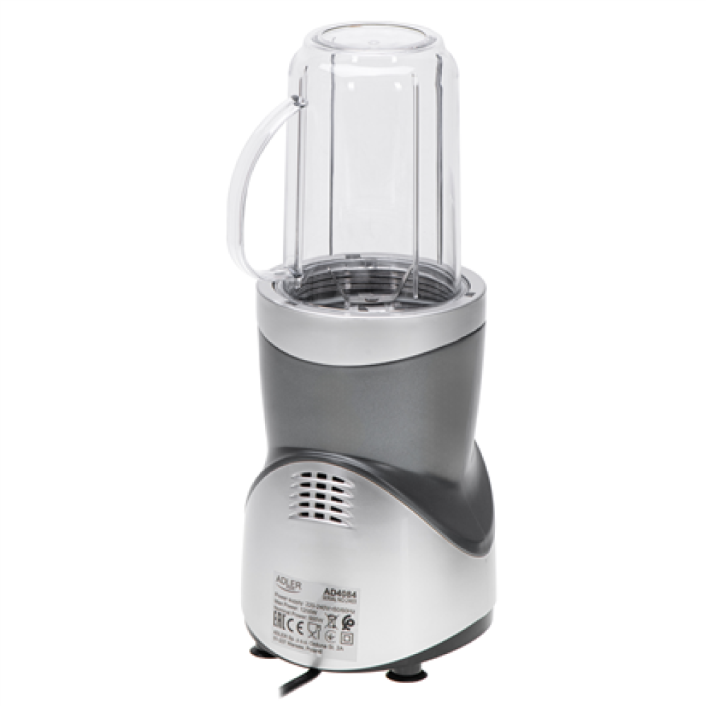 Adler Blender Smoothie Set , AD 4084 , Tabletop , 1200 W , Jar material BPA-Free , Jar capacity 0.3+0.5+0.5+0.7 L , Ice crushing , Stainless Steel