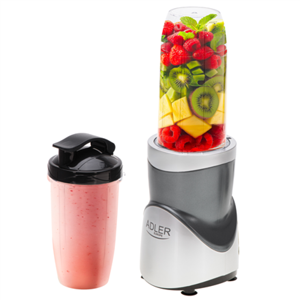 Adler Blender Smoothie Set , AD 4084 , Tabletop , 1200 W , Jar material BPA-Free , Jar capacity 0.3+0.5+0.5+0.7 L , Ice crushing , Stainless Steel