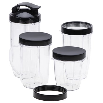 Adler Blender Smoothie Set , AD 4084 , Tabletop , 1200 W , Jar material BPA-Free , Jar capacity 0.3+0.5+0.5+0.7 L , Ice crushing , Stainless Steel