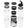 Adler Blender Smoothie Set , AD 4084 , Tabletop , 1200 W , Jar material BPA-Free , Jar capacity 0.3+0.5+0.5+0.7 L , Ice crushing , Stainless Steel