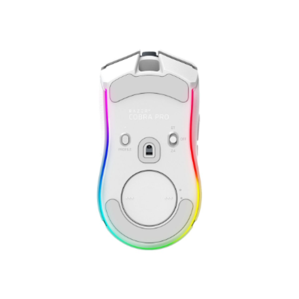 Razer Cobra Pro , Wireless/Wired , 2.4 GHz, USB-C , White