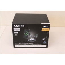 SALE OUT. Anker Prime Wireless Charging Station Qi2.2  25W wireles charging  (3-in-1, MagGo, AirCool, Dock Stand) PSU added, Black , Anker Prime Wireless Charging Station Qi2.2 25W wireles charging (3-in-1, MagGo, AirCool, Dock Stand) PSU added , UNPACKED
