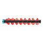 Bissell , Area rug and carpet brush roll , No ml , 1 pc(s) , Red/Black
