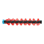 Bissell , Area rug and carpet brush roll , No ml , 1 pc(s) , Red/Black
